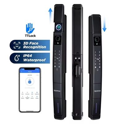 Tuya Smart Door Lock met waterdicht display WIFI vingerafdruk 3D gezichtsherkenning
