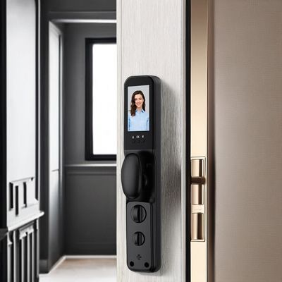 Klasse C Veiligheids slot Silinder slimme deur slot met 3D gezichtsherkenning en vingerafdrukken