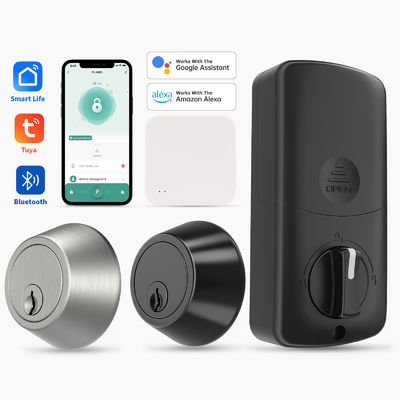 Aluminium deur slim slot met WiFi en Tuya Keyless Entry Keypad Control