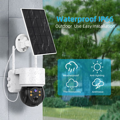 2MP 1080p CMOS sensor Zonnepaneel aangedreven WiFi IP-camera voor nachtzicht buiten