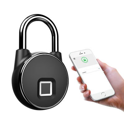 Garage Zink Alloy Security Smart Lock met USB-interface en vingerafdrukherkenning