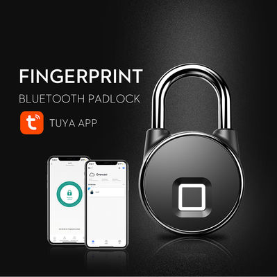 Garage Zink Alloy Security Smart Lock met USB-interface en vingerafdrukherkenning
