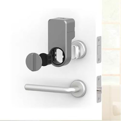 Slim Aluminium Houten Deur Bluetooth Entry Smart Cabinet Lock voor thuis in grijze kleur