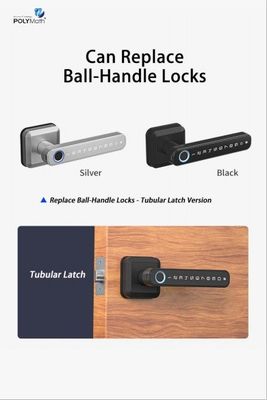 Wifi verbonden Bluetooth toegangslot Handle voor moderne eenvoud stijl deur slot