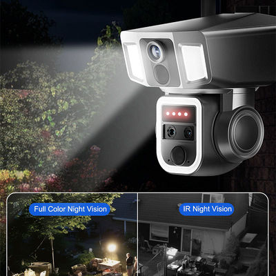 4MP draadloze zonne-wifi beveiligingscamera met waterdicht ontwerp en H.265 video codering