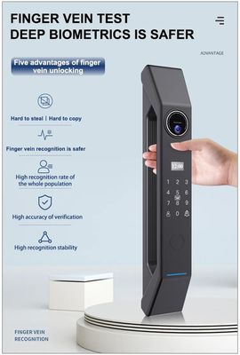 Hotel deur slot met 3D gezichtsherkenning Remote ontgrendelen en APP Control Full Automatic