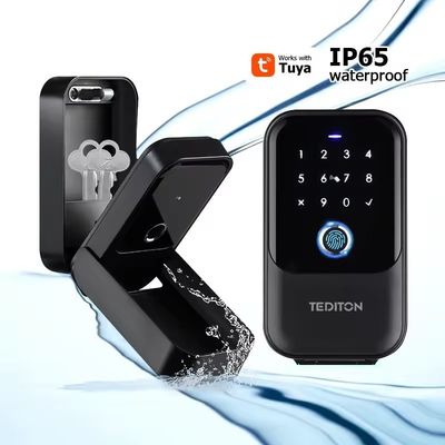 Multi Function Smart Key Box App Ontgrendelen Manieren voor Outdoor Glass Door Security Solution