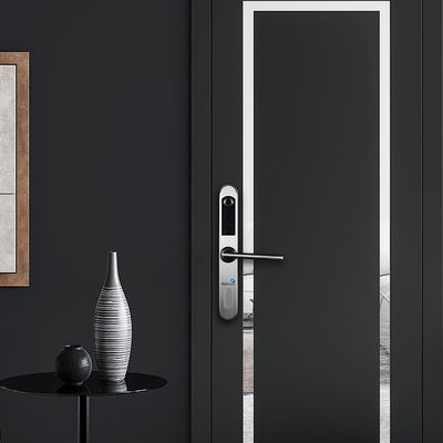Zilveren vinger afdruk van roestvrij staal Bluetooth Smart Electronic Door Lock voor Houten Deur