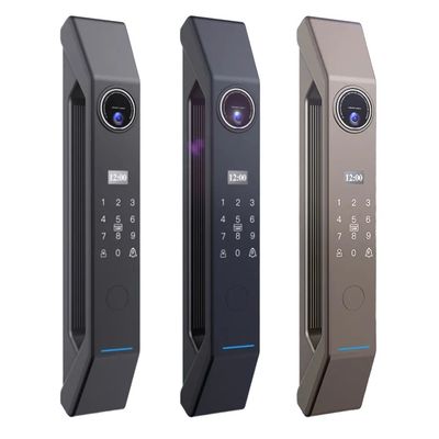 100 capaciteit slim metalen deur slot met sleutel ontgrendelen en vingerafdruk/wachtwoord/kaart