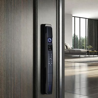 Ervaar geavanceerde beveiliging TUYA Smart Door Lock met 3D gezichtsherkenning en camera