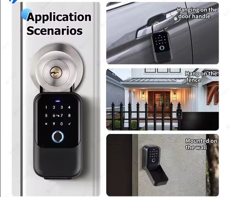 IP65 waterdicht Tuya Outdoor Smart Lock met WiFi-connectiviteit en vingerafdrukslezer