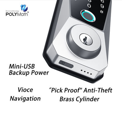 Gemakkelijk te installeren WiFi Magnetic Reset Smart Lock met TUYApp en vingerafdrukherkenning