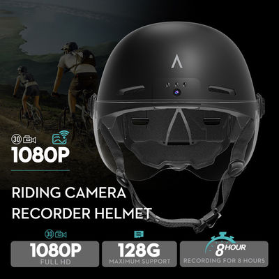 Smart Cycling Function ABS EPSLENS PC Shell Helmet voor 1080p HD Bike Action Camera