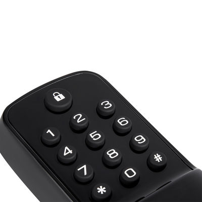 Alloy Aluminium Modern Amerikaanse vingerafdruk Telefoon App Control Beveiligingsdeur Smart Door Lock