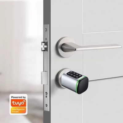 Ontsluit uw houten deur gemakkelijk met Silver Smart Cylinder Lock Password Ontsloten