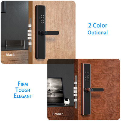 Wifi vingerafdruk digitale slimme sloten moderne eenvoud stijl voor houten deuren in bulk