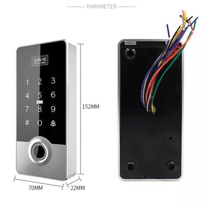 ≤0,5S Identificatiesnelheid Vingerafdrukken Waardwoorden IC-kaart en APP Smart Access Control System