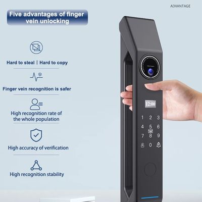 Precision Finger Vein Reader Smart Door Lock met veiligheidsslot van klasse C
