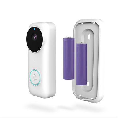 Makkelijk te installeren Wit WiFi 1080P Video Door Phone Intercom System Makkelijk te installeren