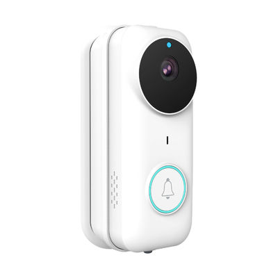 Makkelijk te installeren Wit WiFi 1080P Video Door Phone Intercom System Makkelijk te installeren