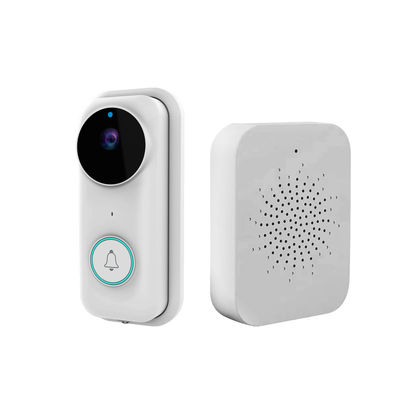Makkelijk te installeren Wit WiFi 1080P Video Door Phone Intercom System Makkelijk te installeren