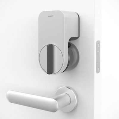 Grijs Tuya Ttlock App Automatische digitale RFID-kaart Euro-cilinder slot Elektronisch slimme deur slot in grijs