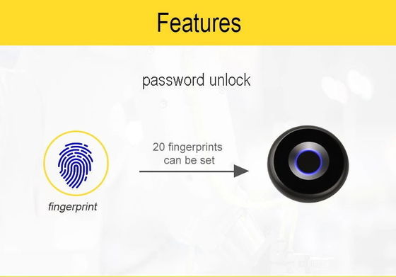 Smart Lock Sleutelloze doos Meubel laden Bureau Elektronisch vingerafdruk ontgrendelen voor kantoor