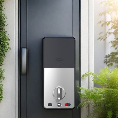 Stalen deur waterdicht Wifi digitale voorste sleutelloze slimme doodslot slot met Tuya app