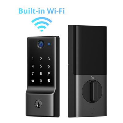 Modern minimalist Tuya Face Code Hotel Camera Slim Deadbolt Nfc Intelligent Automatisch Waterdicht Systeem Sleutelkaart Buiten Smart Door Lock