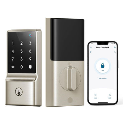 Modern minimalist Tuya Face Code Hotel Camera Slim Deadbolt Nfc Intelligent Automatisch Waterdicht Systeem Sleutelkaart Buiten Smart Door Lock