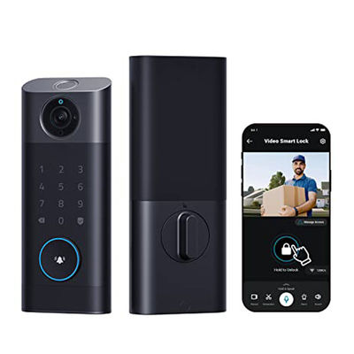 Modern minimalist Tuya Face Code Hotel Camera Slim Deadbolt Nfc Intelligent Automatisch Waterdicht Systeem Sleutelkaart Buiten Smart Door Lock