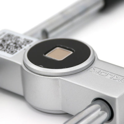 Smart Glass Door Fingerprint Door Lock met Micro USB oplaadbare en zink legering materiaal