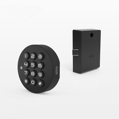 Gratis openbare elektronische wachtwoordluis voor glazen deur