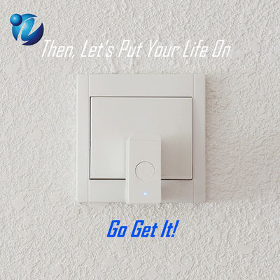 Minimalistische stijl Smart Home Wifi Wireless Power Switch Controller 1A Maximale huidige werktemperatuur -10C-55C