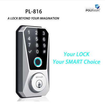 Polymath Zink Alloy Smart Lock De ultieme oplossing voor uw beveiligingsbehoeften thuis