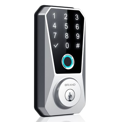 Eenvoudige installatie Zinklegering Europese digitale slot voor beveiliging van het huis