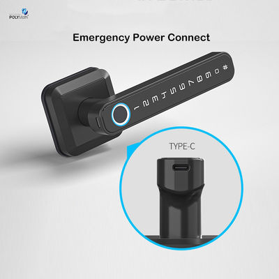 App Ontgrendelen Hoge beveiliging Elektronisch deur slot voor huis Hotel Appartement 158mm*63mm*61mm
