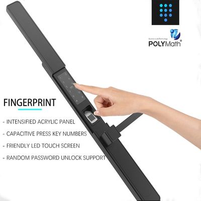 Blue Tooth Network Aluminium deur Tuya Waterdicht vingerafdruk slot BLE WIFI Smart Door Lock