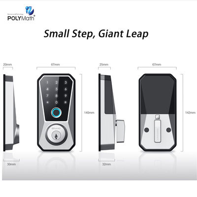 Blue Tooth Network Steel Door Smart Lock met waterdicht ontwerp en veiligheidsbescherming
