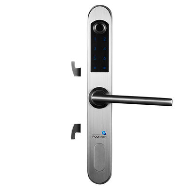 Slim en veilig waterdicht digitaal biometrisch handvat vingerafdruk deur slot met alarm