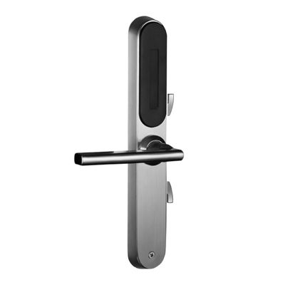 Smart Lock met handgreep in zilveren kleur