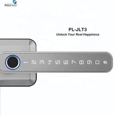 Stylish Zink Alloy vingerafdruk deur slot met Tuya Wifi App Ontgrendelen methode vingerafdruk