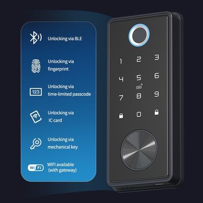 Zinklegeringsbeveiliging Door slot vingerafdruk elektronisch slim slot voor hotel appartement