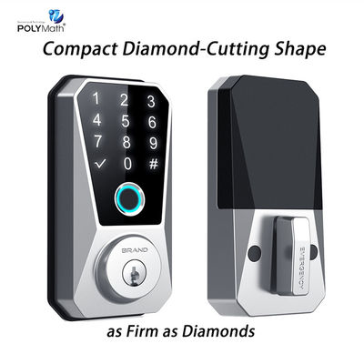 Volledig geüpgraded PL816 Smart Fingerprint Password Security Lock voor houten of metalen deuren