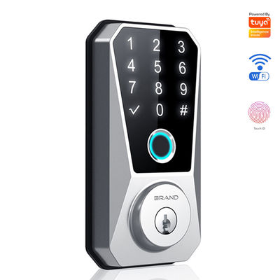 Aanpasbaar Zink legering slim slot Competitief voor Wifi-aangedreven vingerafdruk deur slot