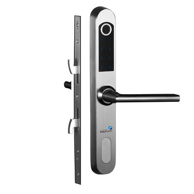 Waterdicht biometrisch vingerafdrukglas deur slot voor schuifdeuren
