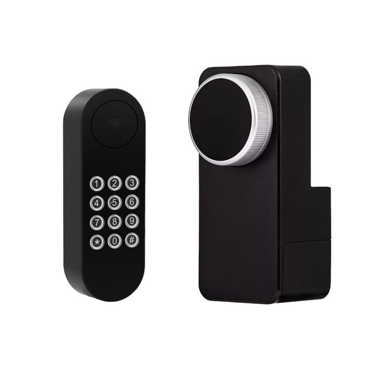 Modern minimalistisch stijl slim slot voor kamer 1 jaar batterijduur geheugenkaart ondersteund