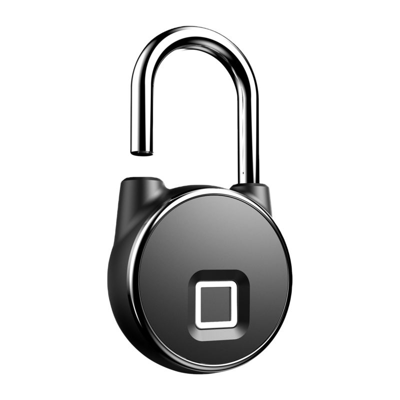 180mAh 3.7V Lithiumbatterie Zware Bluetooth Smart Fingerprint Padlock voor deuren