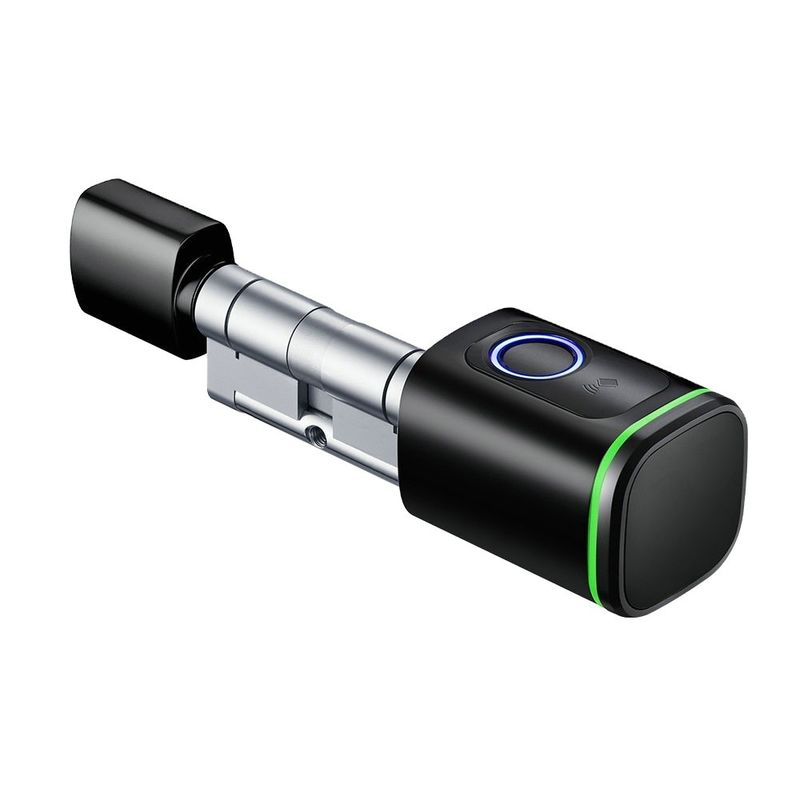 Warm IP66 Tuya Biometrisch slimme cilinder slot vingerafdruk wachtwoord Type-C voor aluminium deur