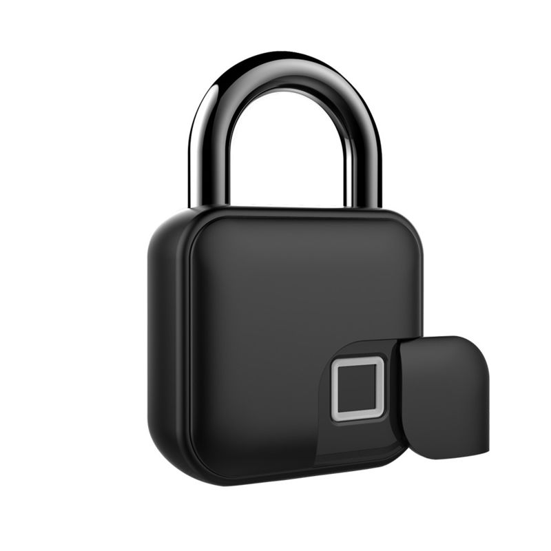USB-interface stroomvoorziening mini deur slot bagage vingerafdruk slimme hangslot voor deuren